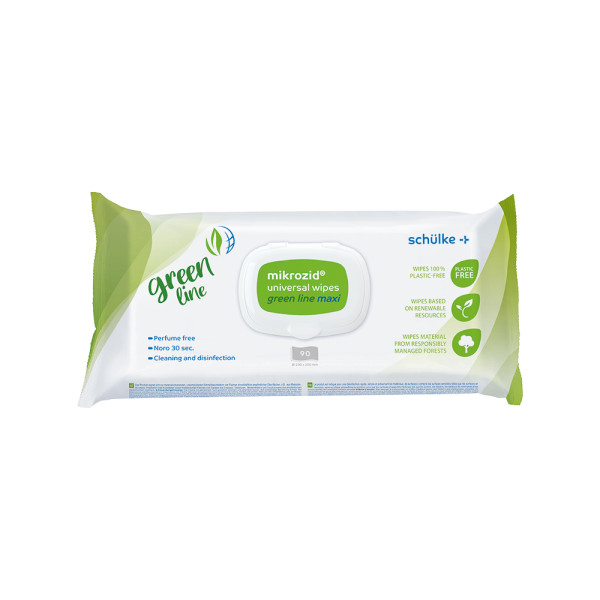 Mikrozid Universal Wipes green line maxi Wörner Medical